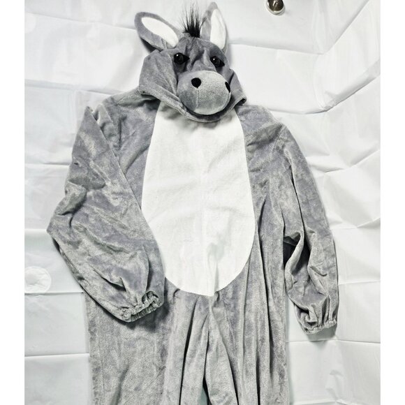 Forum Other - FORUM NOVELTIES Kid’s Plush Donkey Costume Size M 9-10 Gray